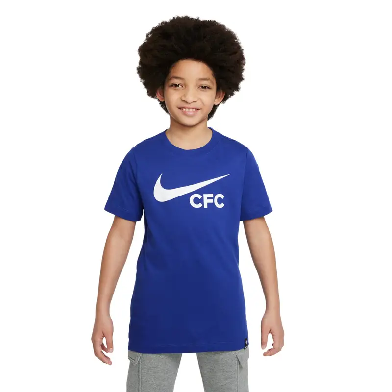 Maglietta per bambini Chelsea FC Swoosh 2022/23 Bleu