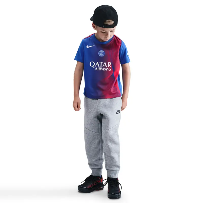 Maglietta Prematch bambino PSG Academy Pro 2025/26 Bleu