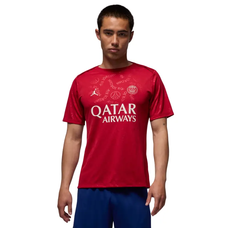 Maglietta Prematch PSG Dri-FIT Academy Pro 2024/25 Rouge