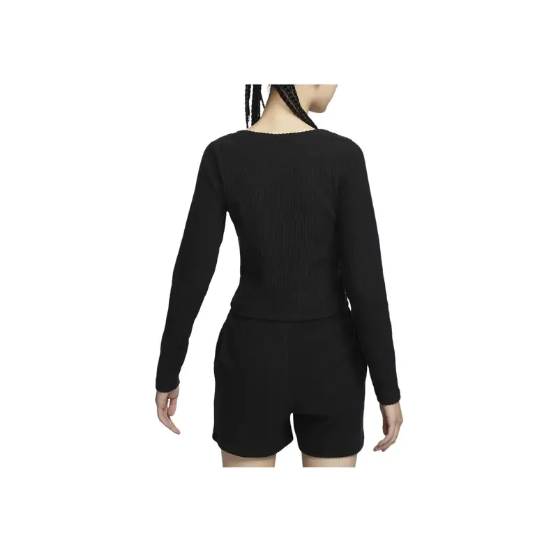 Nike Top Donna Nero 4347613 miniatura 5