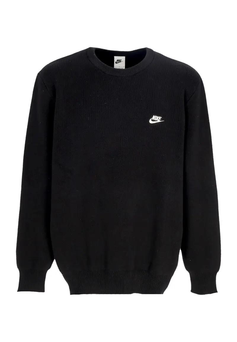 Maglione Uomo Club Crewneck Black/white