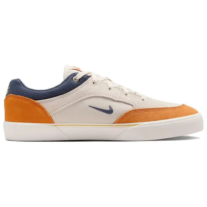 Malor SB Monarch Blu Tuono Sneakers Unisex Arancione Light-Orewood-Brown Vela FV6064-103 40 miniatura 5
