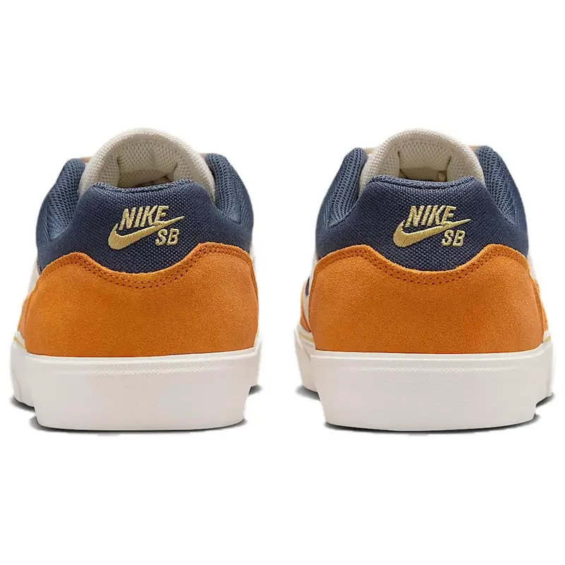 Malor SB Monarch Blu Tuono Sneakers Unisex Arancione Light-Orewood-Brown Vela FV6064-103 miniatura 3