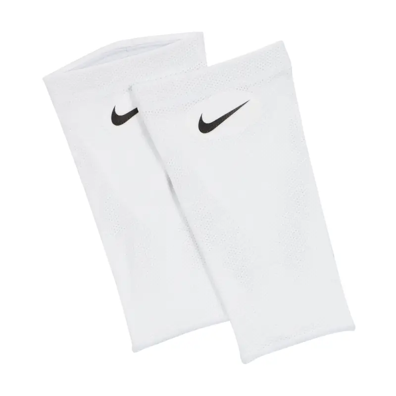 Manicotto della gamba Nike Guard Lock Elite Blanc