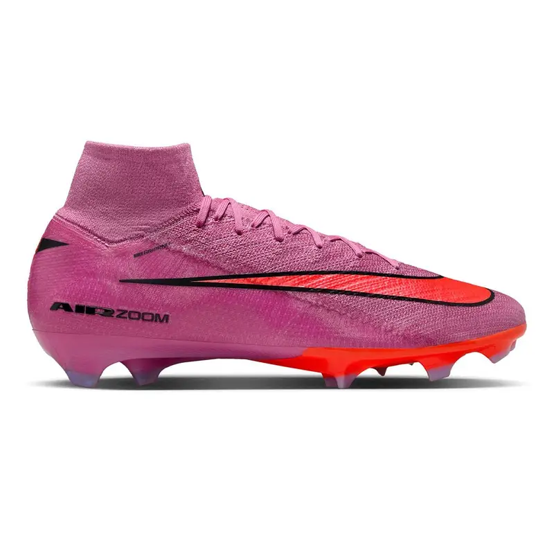 Mercurial Superfly 10 Elite Fg Rosa Nero Rosso - Scarpe Da Calcio Uomo EUR 46 / US 12