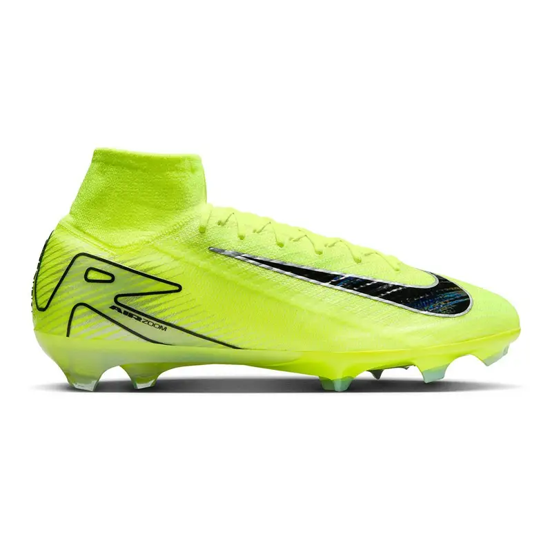 Mercurial Superfly 10 Elite Fg Volt Nero - Scarpe Da Calcio Uomo EUR 41 / US 8