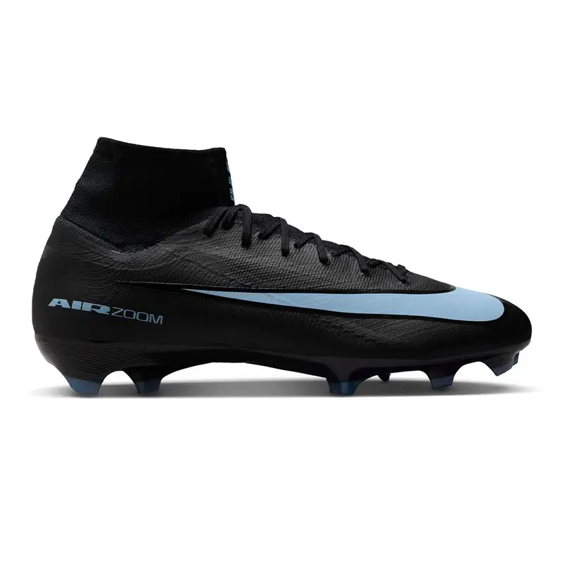 Mercurial Superfly 10 Pro Fg Nero Ice Blue - Scarpe Da Calcio Uomo EUR 40 / US 7