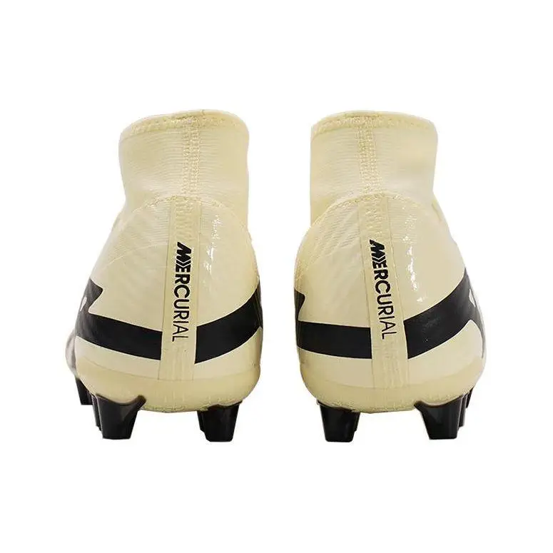 Mercurial Superfly 9 Punta Rotonda Allacciatura AG (Borchie corte in gomma) Scarpe da Calcio Uomo Scarpe da Calcio Nero Grigio DJ5622-700 40 miniatura 4