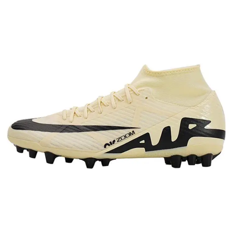 Mercurial Superfly 9 Punta Rotonda Allacciatura AG (Borchie corte in gomma) Scarpe da Calcio Uomo Scarpe da Calcio Nero Grigio DJ5622-700 43
