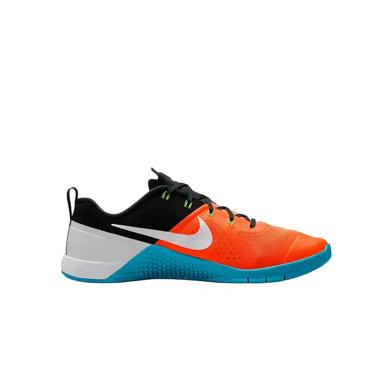 Metcon 1 OG Total Orange Blue Lagoon Sneakers da Uomo Nero Bianco FQ1854-800 42 miniatura 2