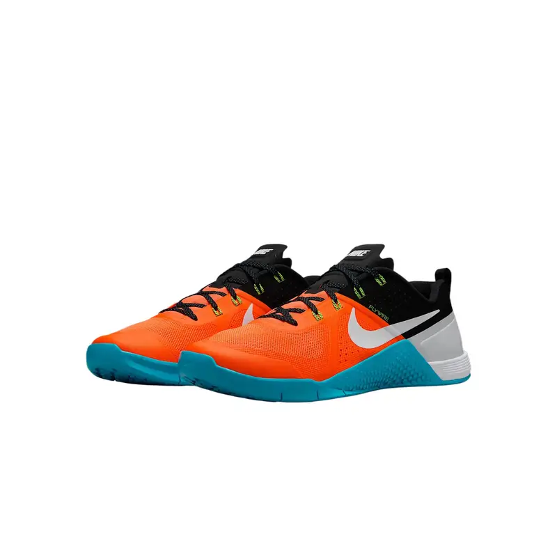 Metcon 1 OG Total Orange Blue Lagoon Sneakers da Uomo Nero Bianco FQ1854-800 43 miniatura 4
