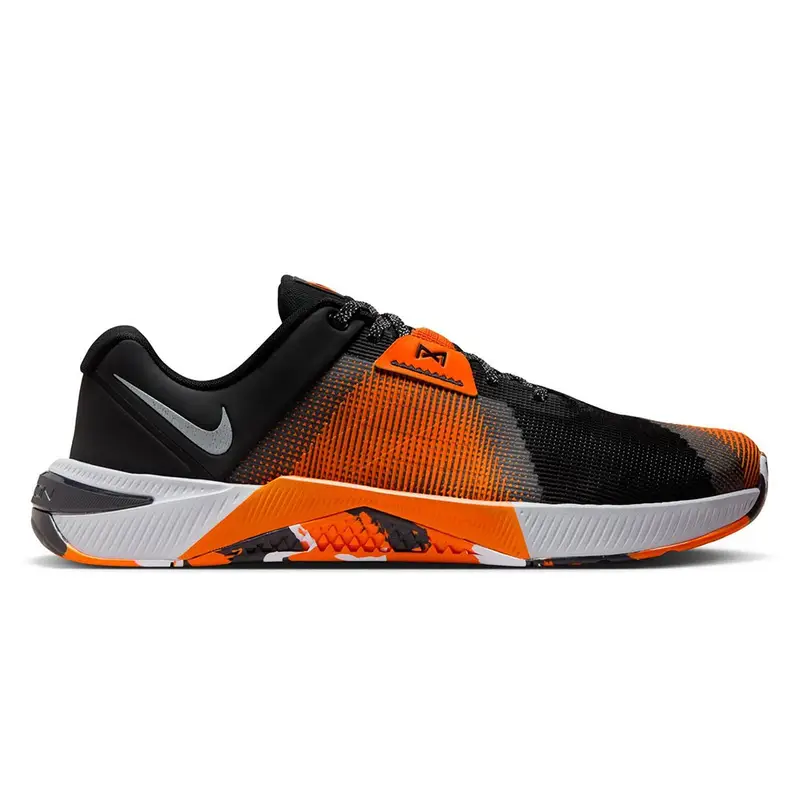 Metcon 10 Nero Grigio Arancio - Scarpe Palestra Uomo EUR 40,5 / US 7,5