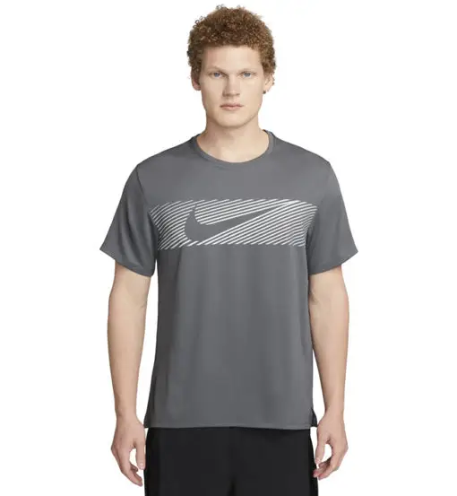 Miler Flash M - maglia running - uomo Grey