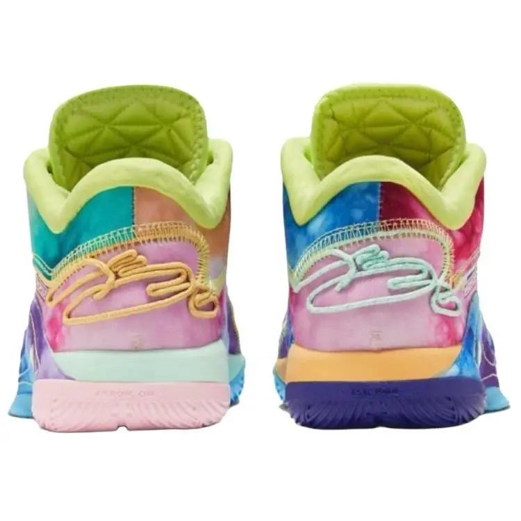 Nike Sneakers Uomo Multicolor Menta Schiuma Ciliegia Tie-Dye miniatura 2