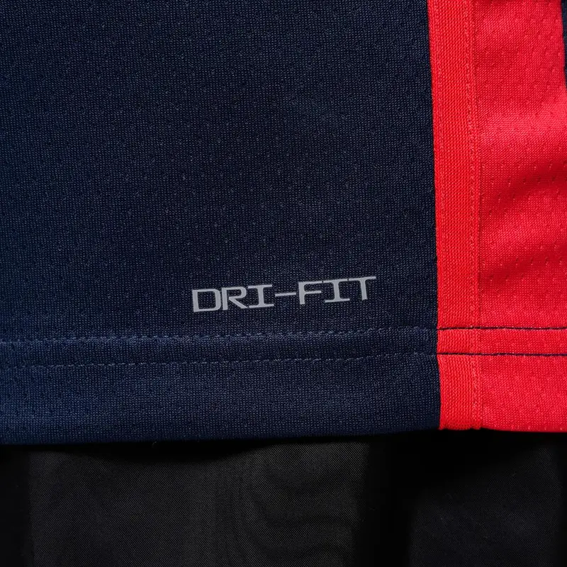 NBA Curry Golden State Warriors Stephen Curry 30 Numerazione Scritta Comoda Maglia Sportiva da Basket Uomo maglia Blu Scuro FQ4342-422 L miniatura 4