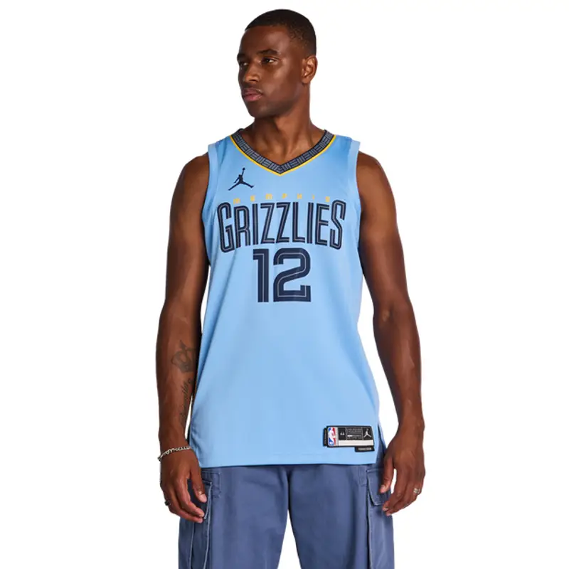 Nike NBA male Maglie/Repliche - Blu - Poly Mesh - Foot Locker