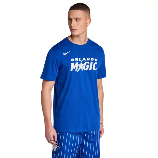 NBA Uomo - Magliette Blu - di cotone Blue