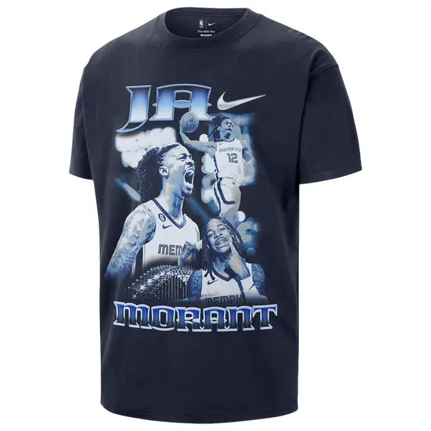 NBA Uomo - Magliette Blu - di cotone Blue