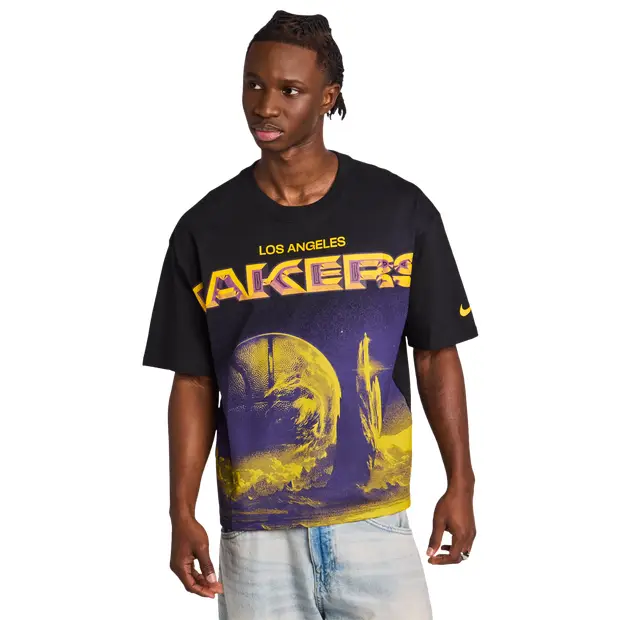 NBA Uomo - Magliette Nero - di cotone Black