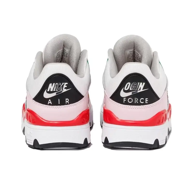 Nigo x Air Force 3 Low SP OGIN - Bianco Multicolor Esclusivo per Otsumo Plaza Giappone Sneakers Unisex Rosso Universitario Giallo Tour Rosa Schiuma HQ7534-100 39 miniatura 5