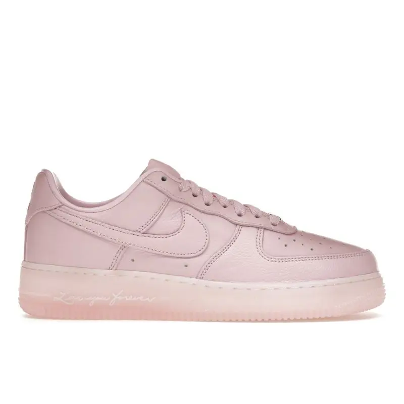 NOCTA x Nike Air Force 1 Low Certified Lover Boy - Sneakers Unisex Rosa Schiuma Cobalt-Tint Argento Metallizzato CZ8065-600 42