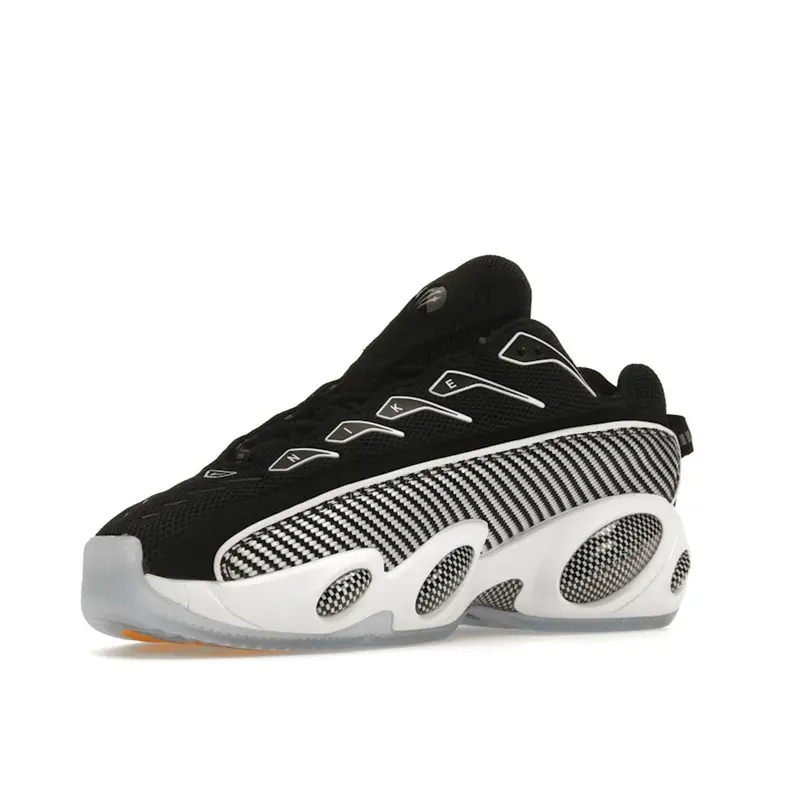 NOCTA x Nike Glide Nero Bianco Sneakers Unisex Trasparente DM0879-001 38.5 miniatura 2