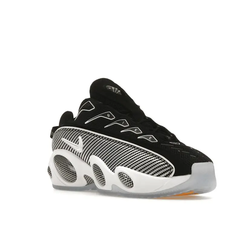 NOCTA x Nike Glide Nero Bianco Sneakers Unisex Trasparente DM0879-001 38.5 miniatura 5