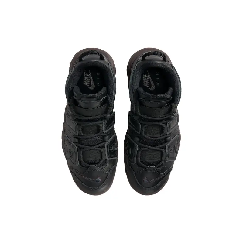 Nuove Nike Air More Uptempo Nero Velluto Marrone DV1137-001 39 miniatura 3
