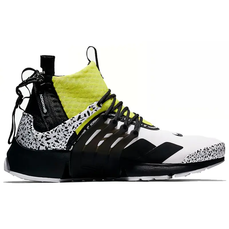 nuove Nike Air Presto Mid Acronym Giallo Dinamico 44 miniatura 2