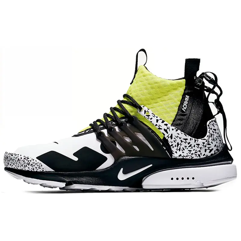 nuove Nike Air Presto Mid Acronym Giallo Dinamico 44
