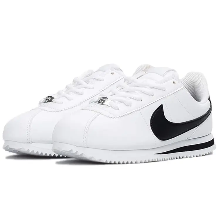 Nuove Nike Cortez Basic SL GS Bianco 904764-102 38 miniatura 3