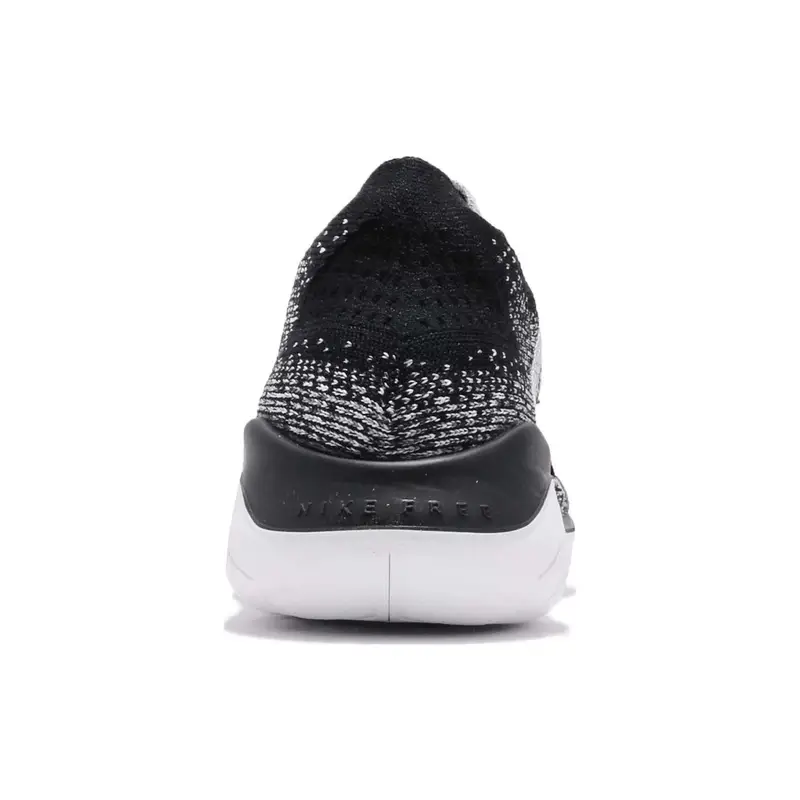 Nuove Nike Free Rn Flyknit 2018 Oreo da Donna 942839-101 37.5 miniatura 3