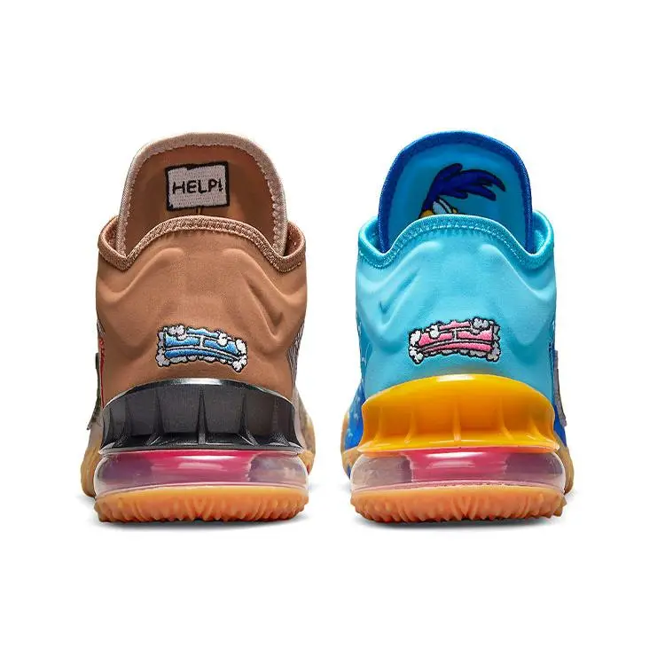 Nuove Nike Space Jam X LeBron 18 Low Ep 'Wile E. X Roadrunner' CV7564-401 43 miniatura 3