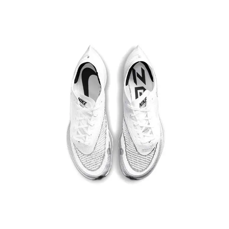 nuove Nike ZoomX Vaporfly Next% 2 Bianco Argento Metallizzato 44 miniatura 3