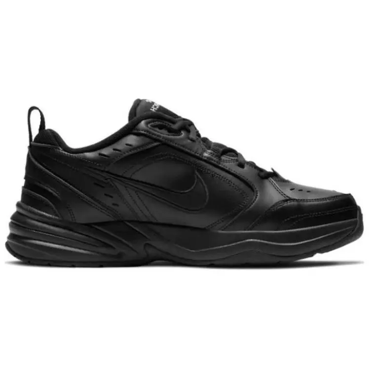 Nuove Sneakers Nike Air Monarch 4 'Triple Black' 415445-001 40.5 miniatura 5