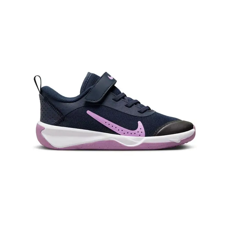 Omni Multi-Court Ps Blu Lilla - Scarpe Ginnastica Bambina EUR 35 / US 3Y