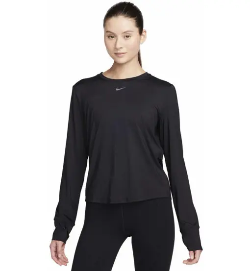 One Classic Dri-FIT W - maglia manica lunga - donna Black