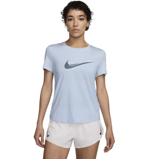 One Swoosh Dri-FIT W - maglia running - donna Blue