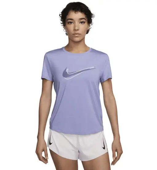 One Swoosh Dri-FIT W - maglia running - donna Blue