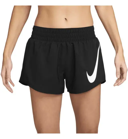 One Swoosh Dri-FIT W - pantaloni corti running - donna Black