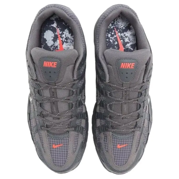 P-6000 Premium Vestibilità Comoda Gomma Scarpe Casual da Corsa Uomo sneaker Grigio Ferro IM6767-068 40 5 miniatura 2