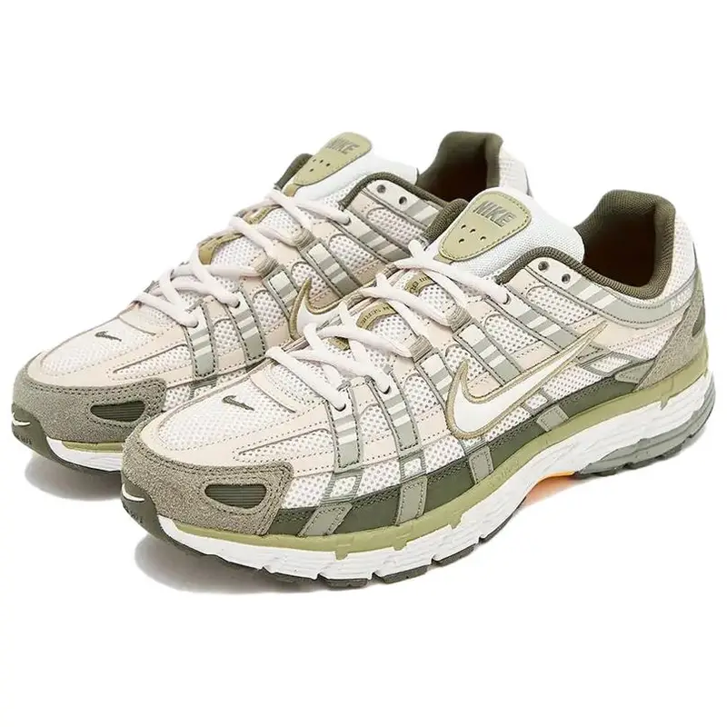 Nike P-6000 Verde Militare Chiaro Cargo Sneakers da Uomo miniatura 2