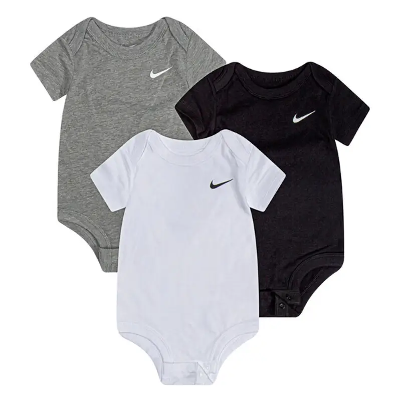 Pagliaccetto per da bambino Nike Swoosh (x3) Noir