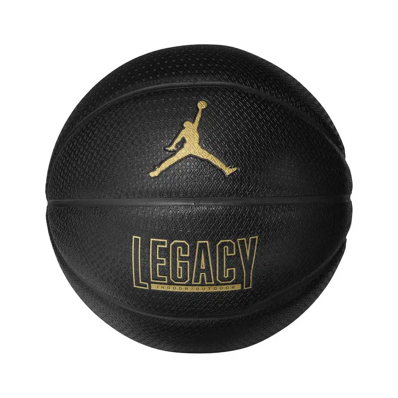 Palla Basket Jordan Legacy 2 0 Nero Oro 7