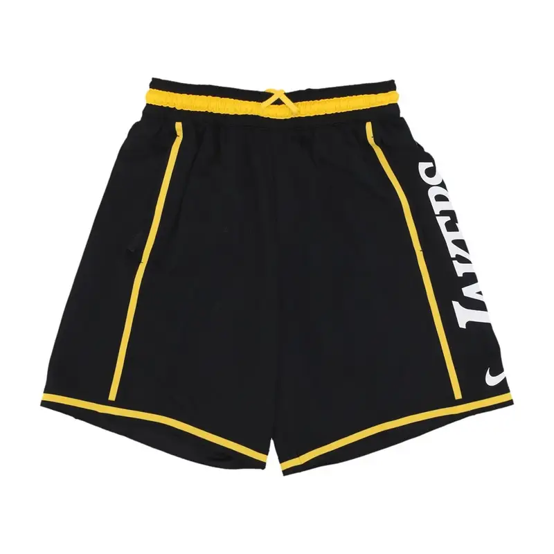 Pantaloncini Basket Nba Lakers Dna 8In Nero Bianco Uomo M