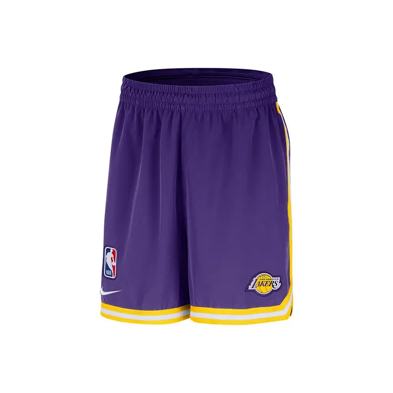 Pantaloncini Basket Nba Lakers Dna Viola Giallo Uomo M