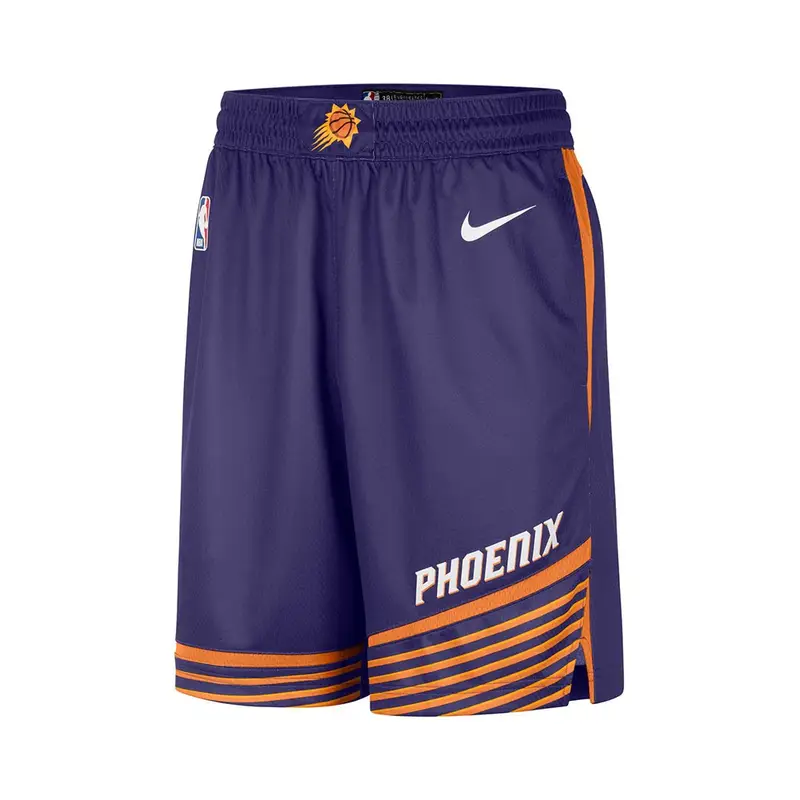 Pantaloncini Basket Nba Phoenix Icon Viola Arancio Uomo S
