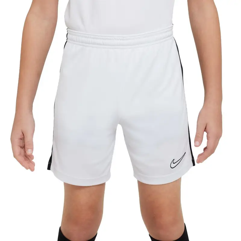 Pantaloncini Calcio Academy23 Bianco Nero Bambino XL