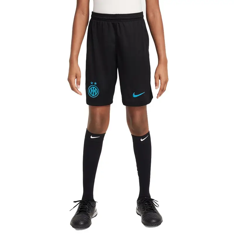 Pantaloncini Calcio Inter Home 25 26 Nero Blu Bambino XL