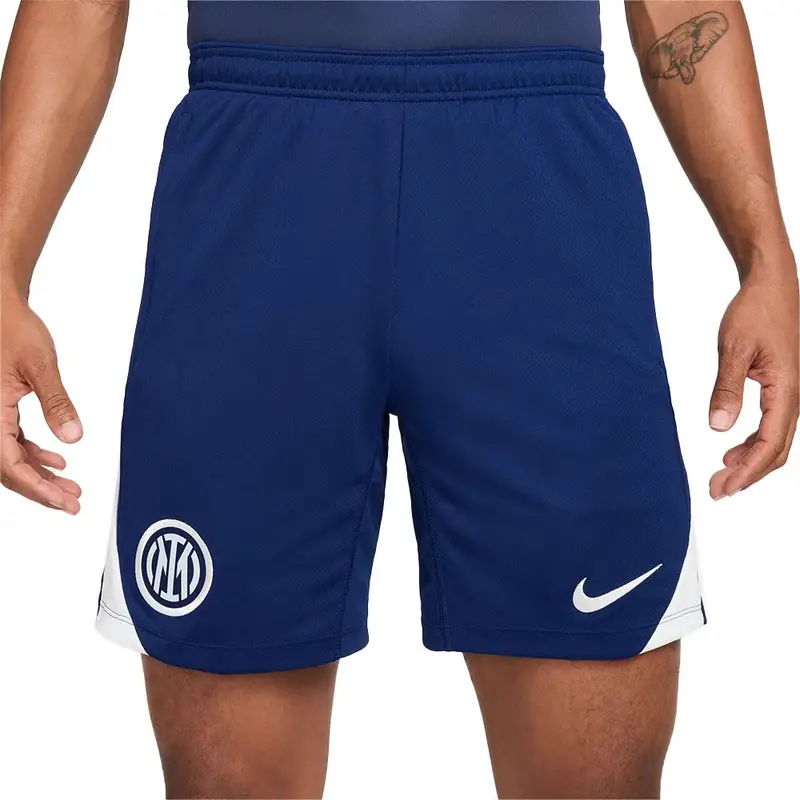 Pantaloncini Calcio Inter Strike Training Blu Bianco Uomo L